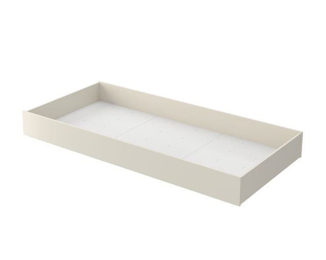 Bellamy Lotta Latte Bettschublade 90x200 cm, praktische Aufbewahrungslösung für das Kinderzimmer mit verstärktem Boden und bodenfreundlichen Rollen