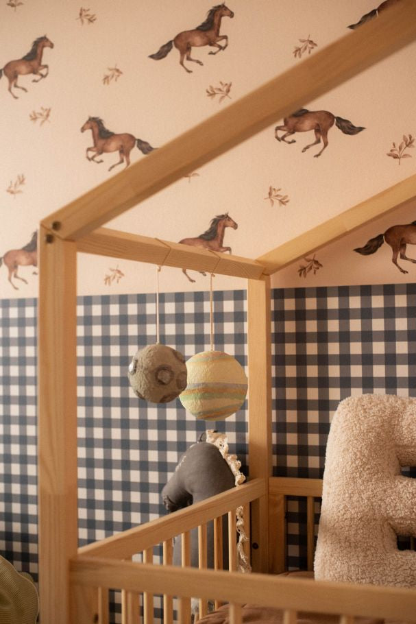 Dream Nest Hausbett 80x160 mit Rausfallschutz für Kinder