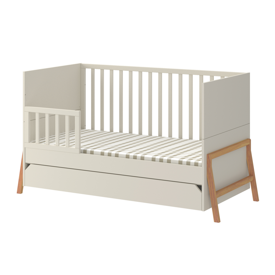 Lotta Royal Bettschutzgitter 70x140 aus Holz für Kinderbetten