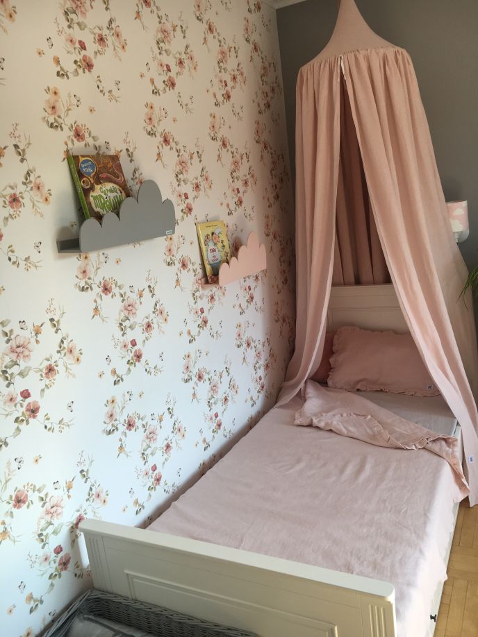 Bellamy Leinenbettlaken in Dusty Pink (90x200 cm), weiches, OEKO-TEX-zertifiziertes Kinderbettlaken aus natürlichem Leinen mit thermoregulierenden und antibakteriellen Eigenschaften