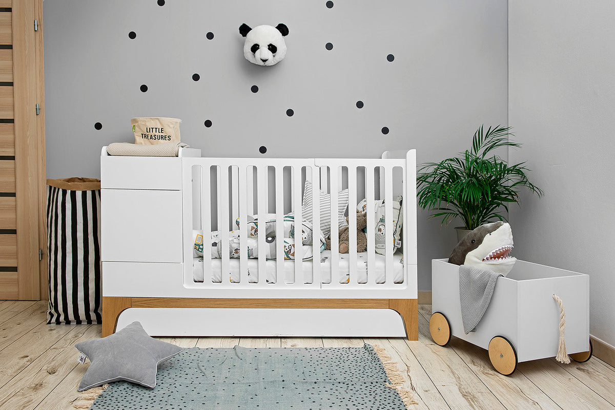 UP! Schublade 70x150 mit gummibereiften Rollen