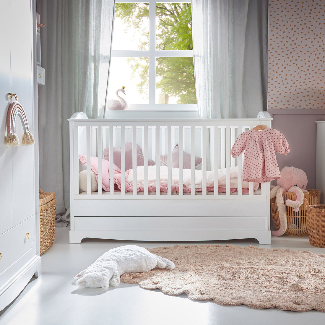 Bellamy Royal Kinderbett 70x140 mit Schublade