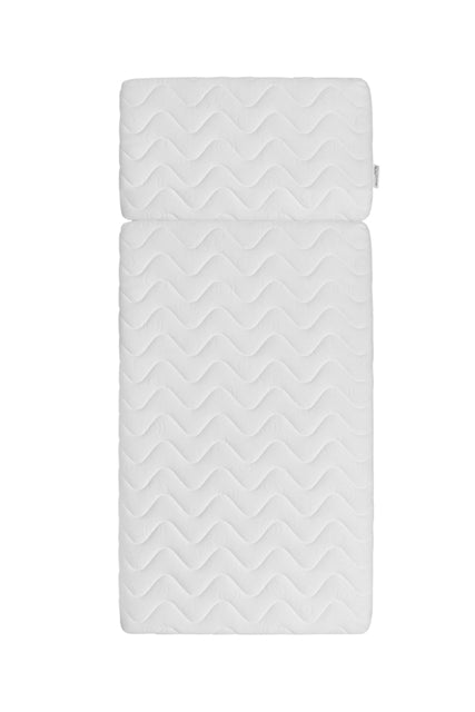 Bellamy UP! Kindermatratze 70x120 + 70x40 cm aus hypoallergenem Polyurethanschaum mit abnehmbarem Bezug für Babybett und Juniorbett