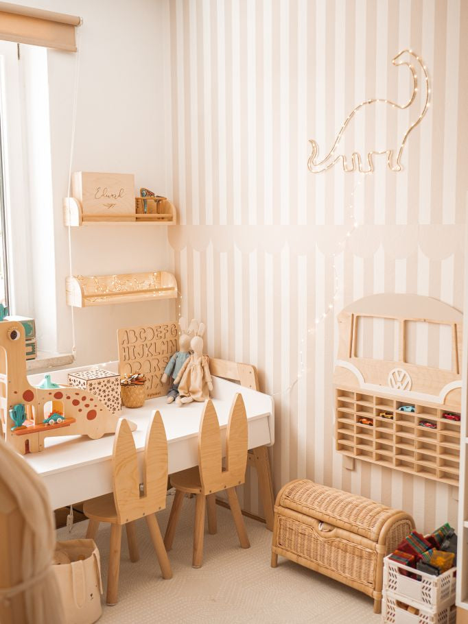 Bellamy Basic Wandregal aus Holz fürs Kinderzimmer
