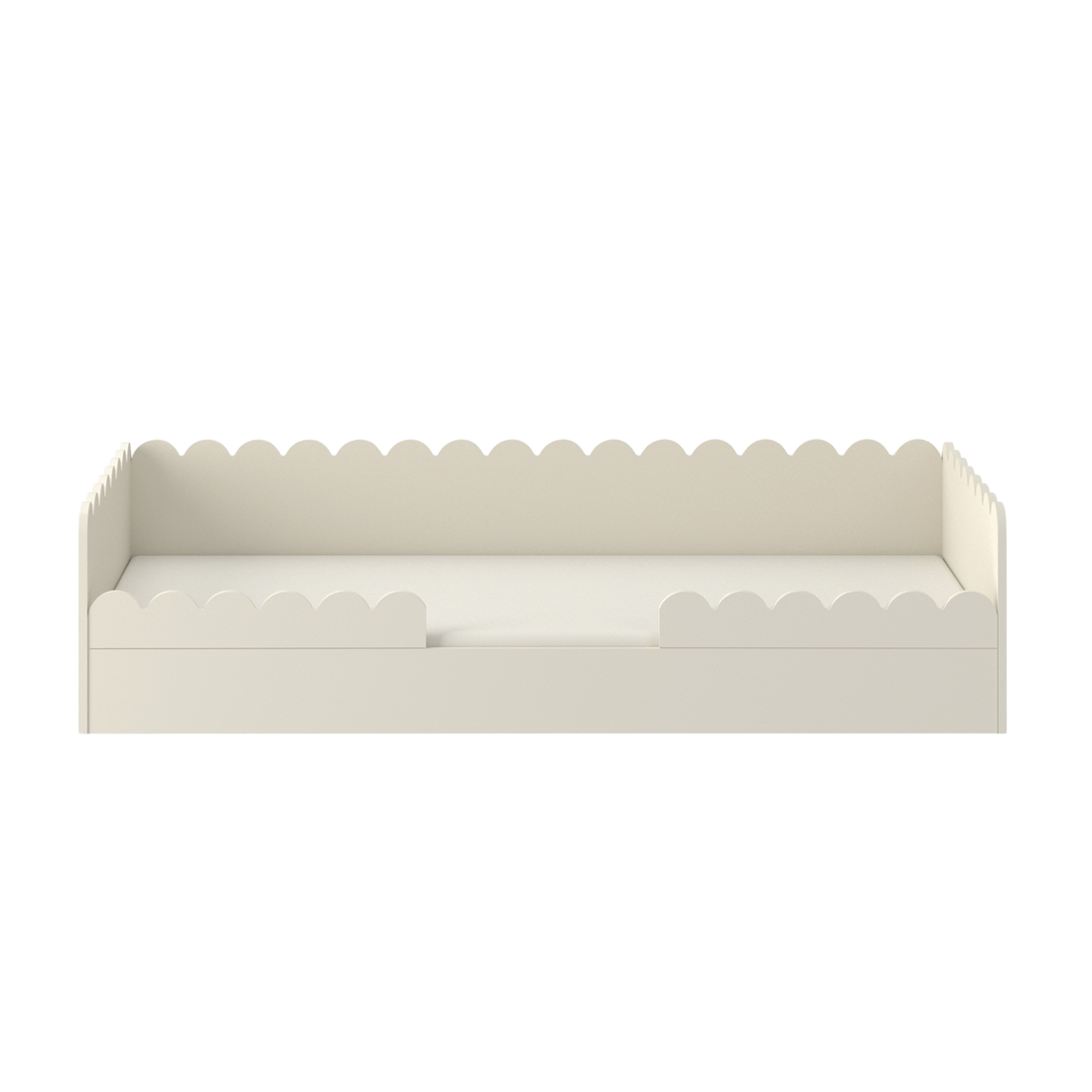 Bellamy Book Nook Montessori-Kinderbett 80x160 mit Schublade und Schutzgittern