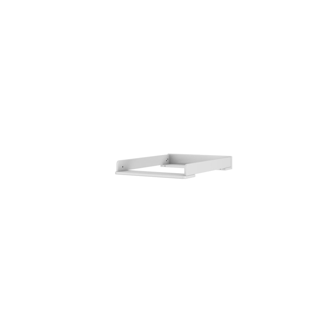 Bellamy Ines elegante weiße Wickelauflage für Kommode, sichere und komfortable Wickelmöglichkeit mit Schutzrändern, Breite 61,5 cm