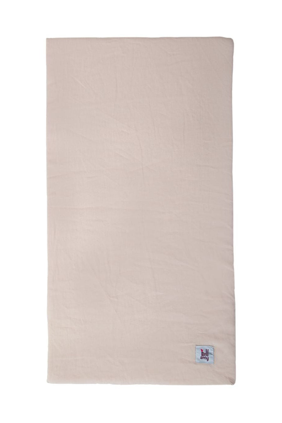 Bellamy Leinenwickelauflage für Kinderbett UP! in Dusty Pink mit OEKO-TEX Zertifikat, 70 x 38 x 3 cm