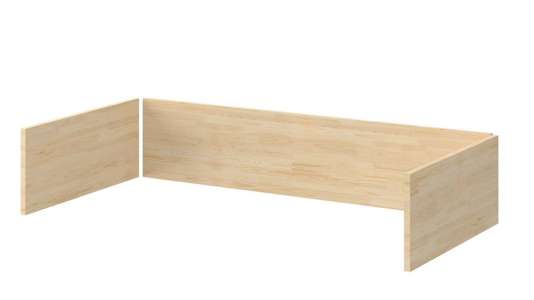 Bellamy Wood Nest Seitenpaneel-Set für Montessori-Bett 90x200 cm, drei Schutzpaneele für eine gemütliche und sichere Schlafumgebung für Kleinkinder