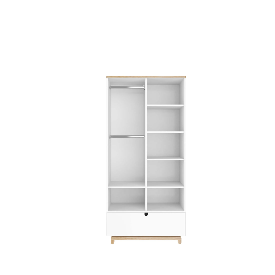 Nomi Kleiderschrank 2-Türig