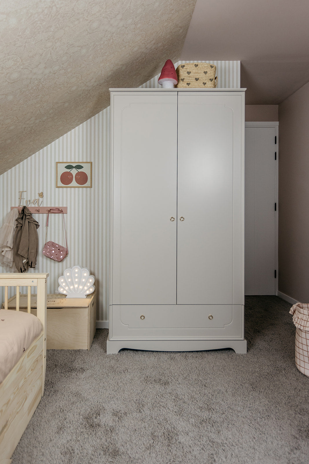Bellamy Royal Kleiderschrank 2-türig für Kinderzimmer