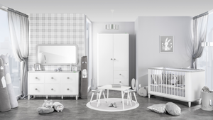 Babyzimmer Komplett Set Aden - ABVERKAUF